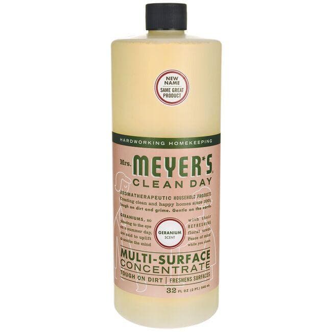 Mrs. Meyers Clean Day Multi-Surface Concentrate - Geranium | 32 fl oz Liquid