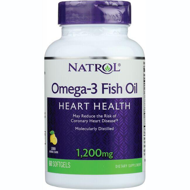 Omega-3 Fish Oil - Lemon