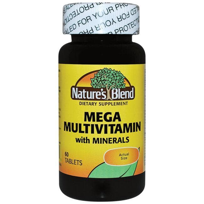 Natures Blend Mega Multivitamin with Minerals | 60 Tabs