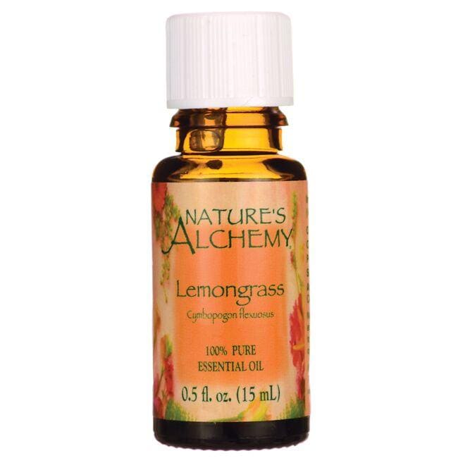 Natures Alchemy Pure Lemongrass 0.5 fl oz Liquid Essential Oils