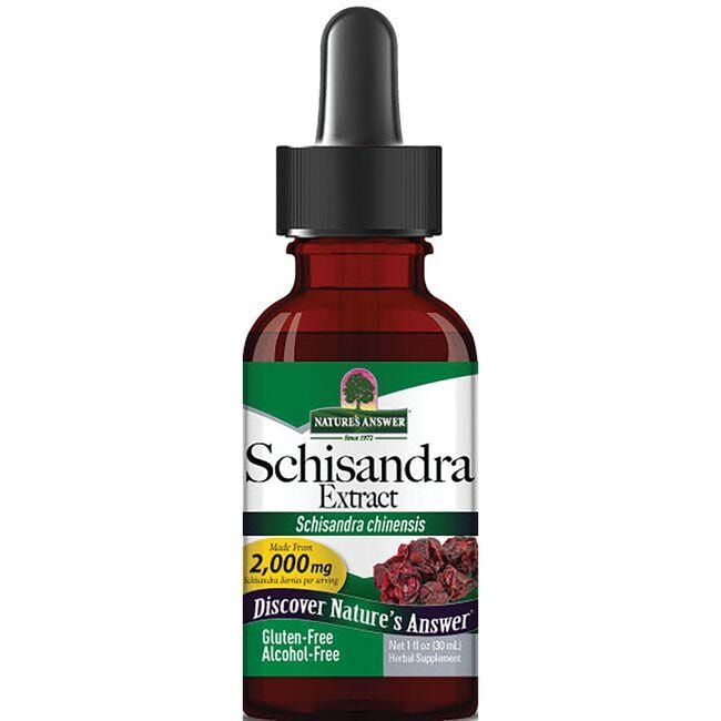 Natures Answer Schisandra Extract - Alcohol Free Vitamin | 730 mg 1 fl oz Liquid