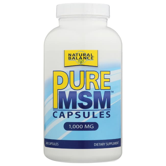 Natural Balance Pure MSM 1,000 mg 240 Caps Swanson®
