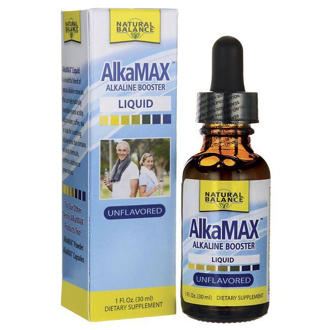 Natural Balance Alkamax Alkaline Booster Liquid - Unflavored Vitamin 1 fl oz Liquid
