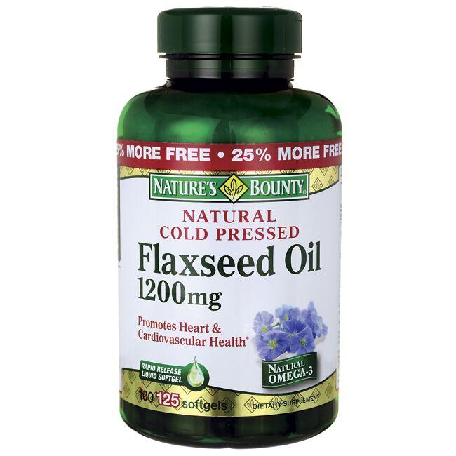Natural Cold Pressed Flaxseed Oil