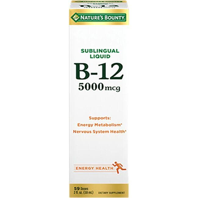 Sublingual Liquid B-12