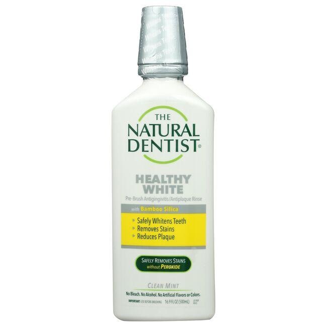 Natural Dentist Healthy White Pre-Brush Rinse - Clean Mint 16.9 fl oz Liquid