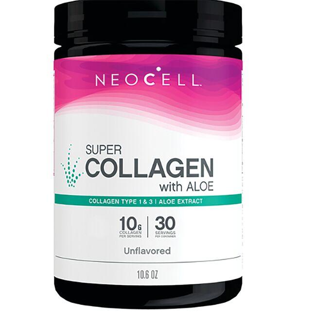 NeoCell Super Collagen with Aloe - Unflavored Supplement Vitamin | 10.6 oz Powder