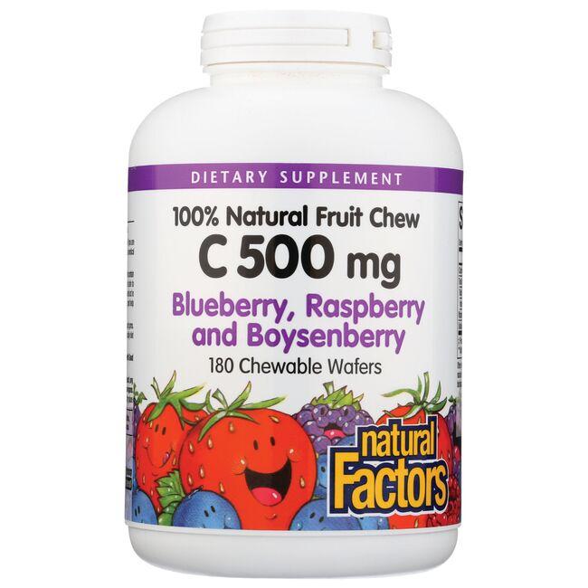 Vitamin C Blueberry, Raspberry & Boysenberry Chewables