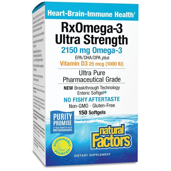 RxOmega-3 Factors Ultra Strength with Vitamin D3