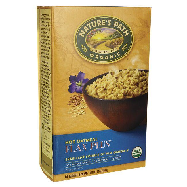 Organic Hot Oatmeal Flax Plus