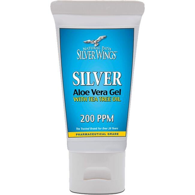Silver Aloe Vera Gel with Tea Tree Oil