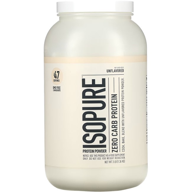 Isopure Zero Carb Protein Powder, 100% Whey Protein 
