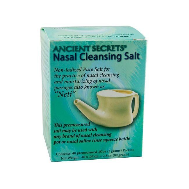 Ancient Secrets Nasal Cleansing Salt Packets