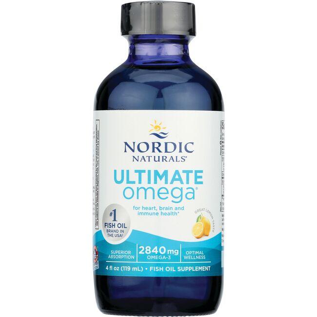 Ultimate Omega Liquid - Lemon Flavor