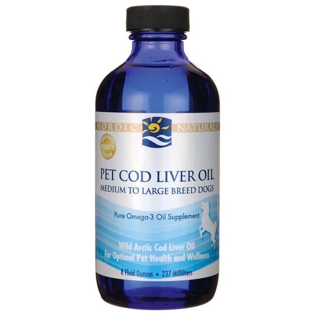 Pet Cod Liver Oil for Medium to Large Breed Dogs