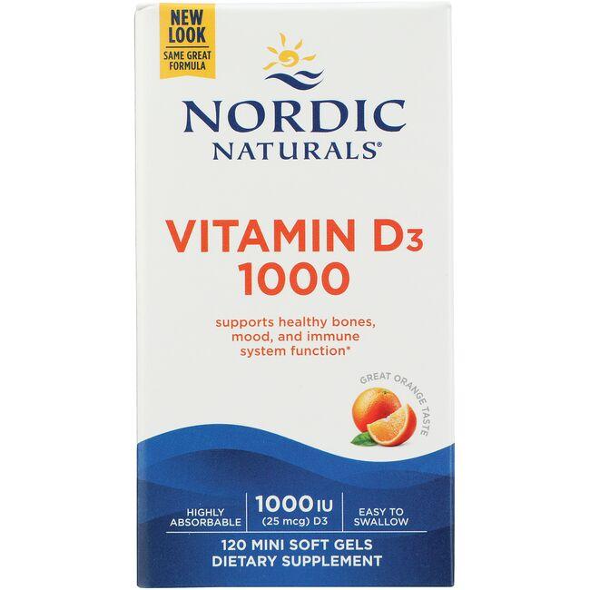 Vitamin D3 1000 - Orange