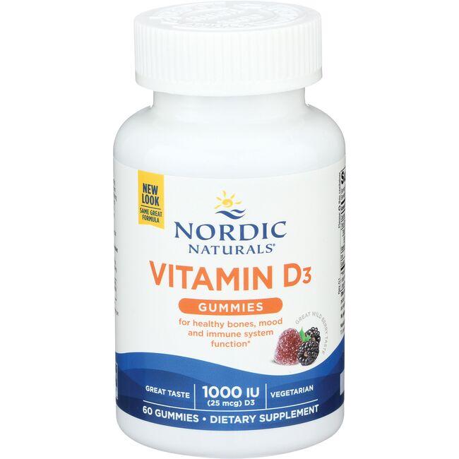Vitamin D3 Gummies - Wild Berry