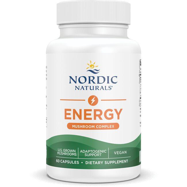 Nordic Naturals Energy Mushroom Complex Vitamin | 60 Caps