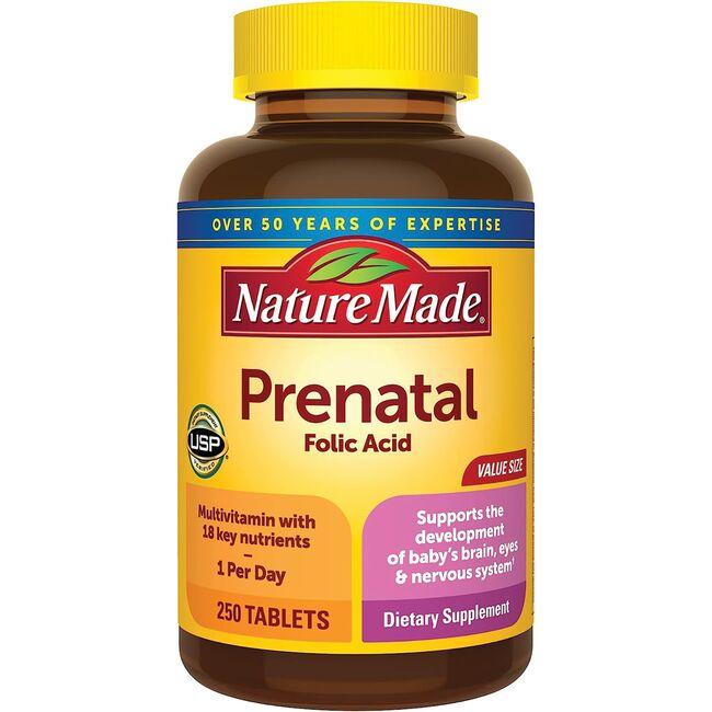 Nature Made Prenatal Multi 250 Tabs Prenatal Vitamins