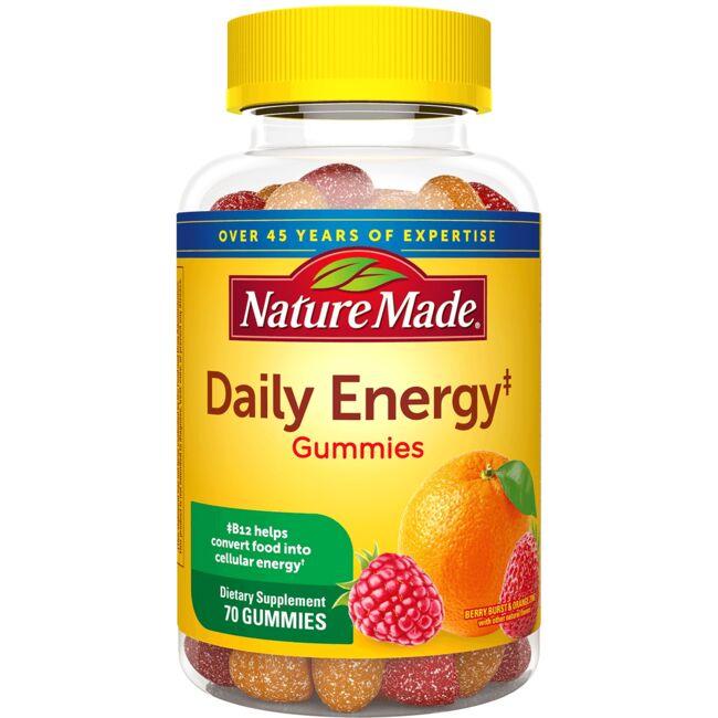 Daily Energy Gummies - Berry Burst and Orange Zing