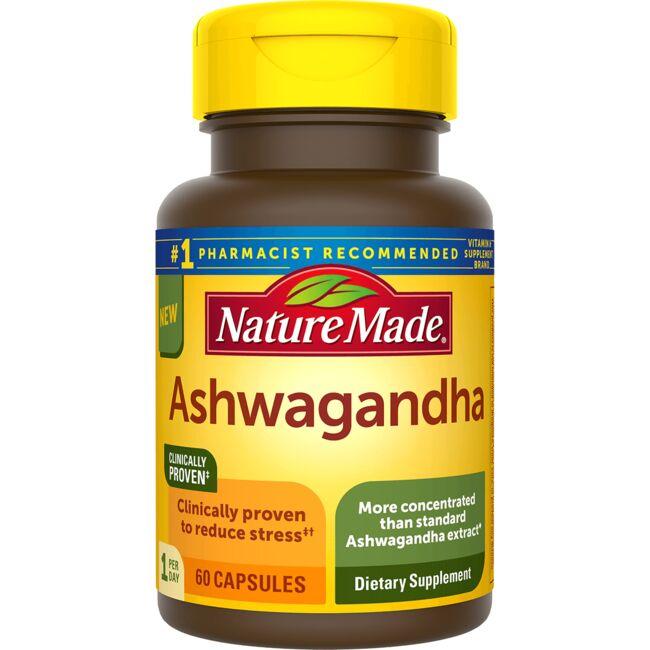 Nature Made Ashwagandha Vitamin | 60 Caps