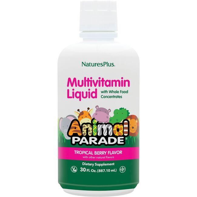 Animal Parade Liquid Children's Multi-Vitamin - Tropical Berry