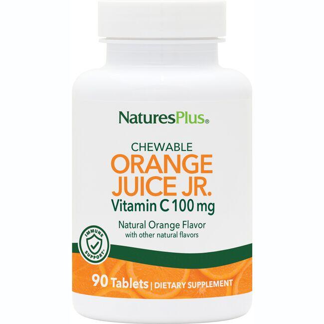 High Potency Chewable Orange Juice Jr. Vitamin C