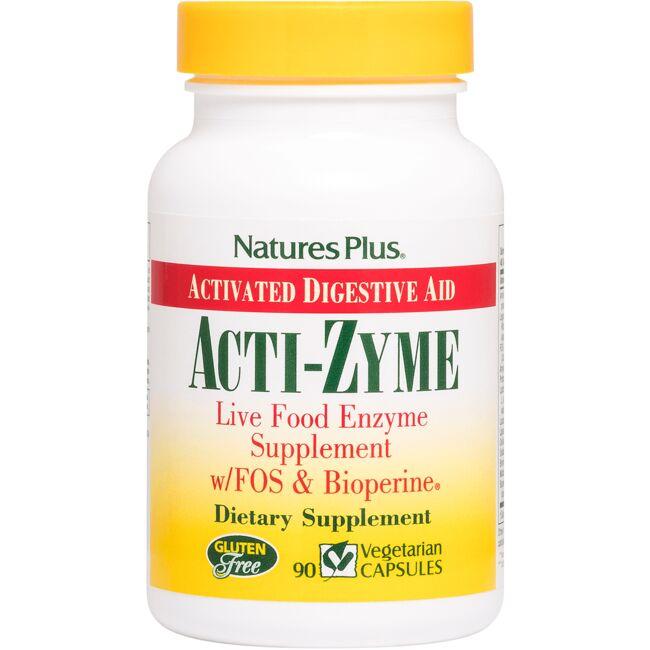 NaturesPlus Acti-Zyme Supplement Vitamin | 90 Veg Caps
