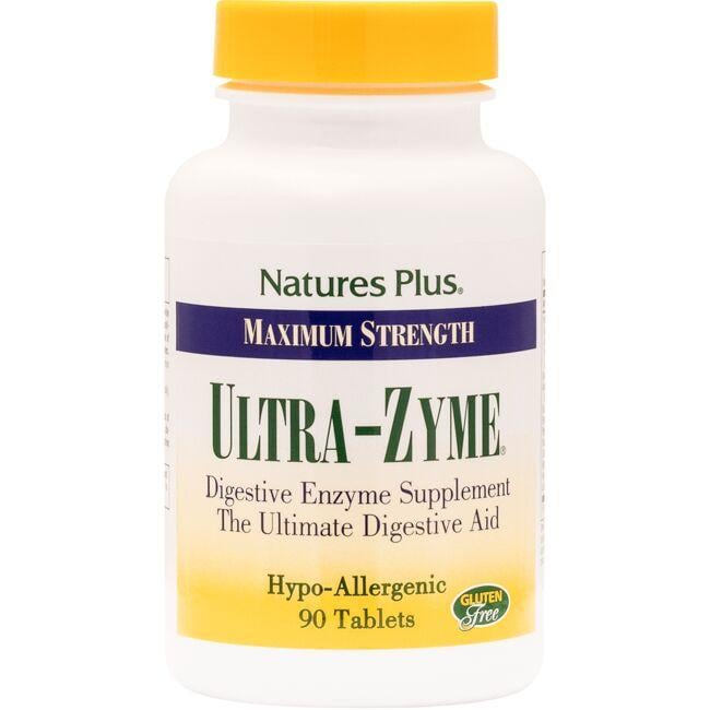 NaturesPlus Maximum Strength Ultra-Zyme Supplement Vitamin | 90 Tabs
