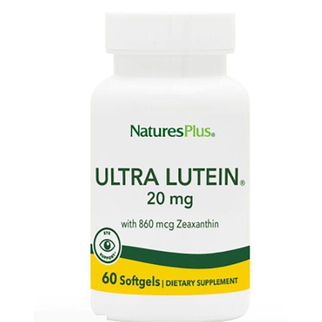 NaturesPlus Ultra Lutein Vitamin | 20 mg | 60 Soft Gels