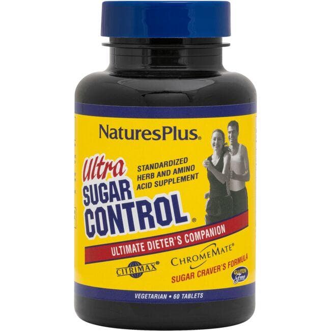 NaturesPlus Ultra Sugar Control Vitamin | 60 Tabs | Weight Control | Weight Management