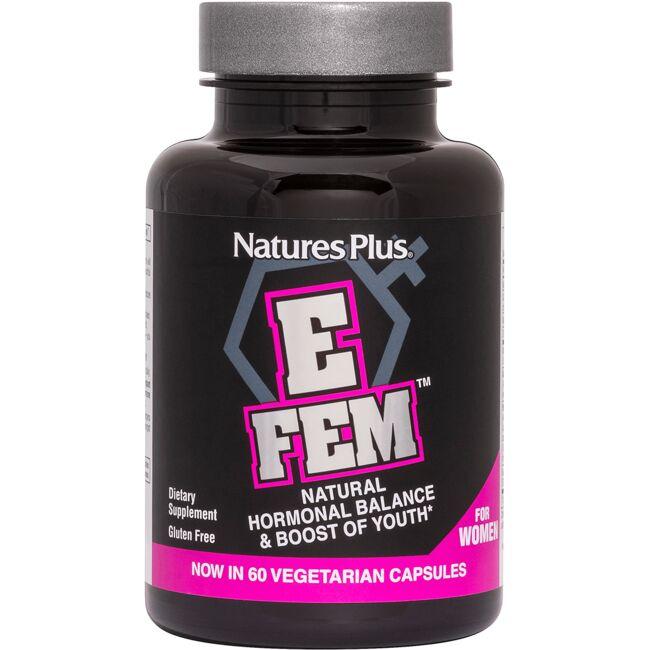 NaturesPlus E Fem for Women Vitamin | 60 Veg Caps | Womens Health