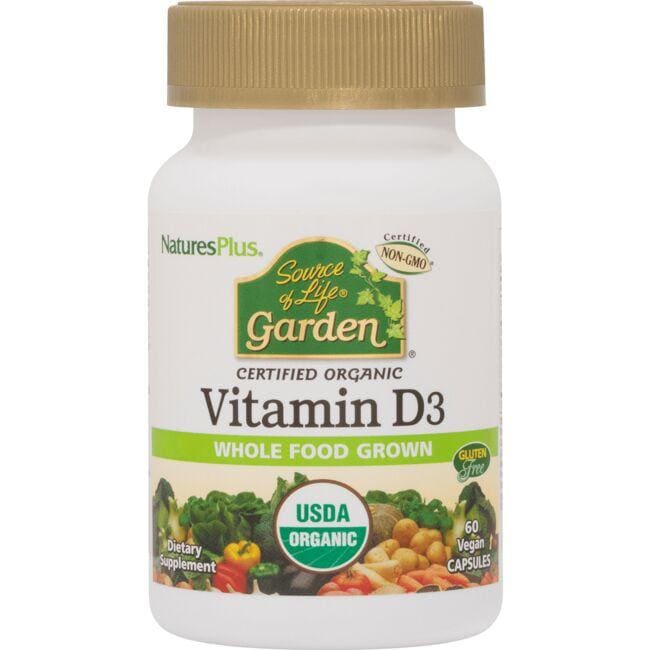 Source of Life Garden Certified Organic Vitamin D3