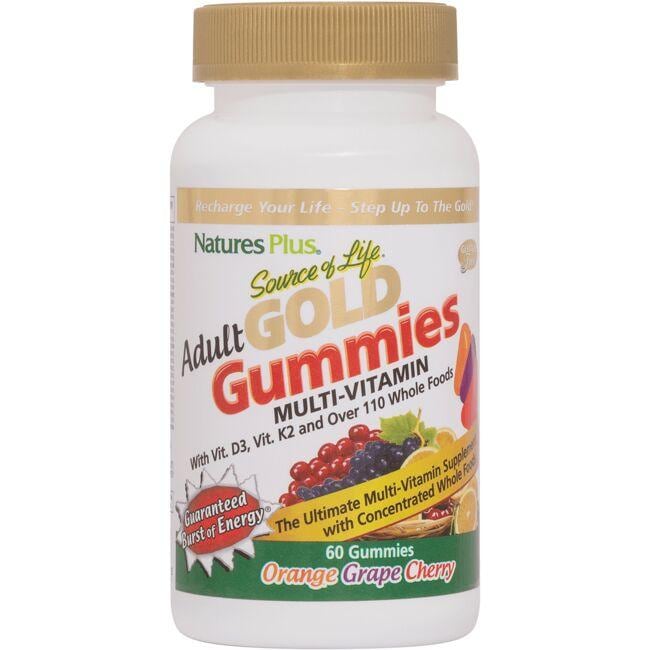 Source of Life Adult Gold Gummies Multi-Vitamin -Assorted