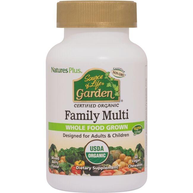 Source of Life Garden Certified Organic Family Multi - Mixed Berry