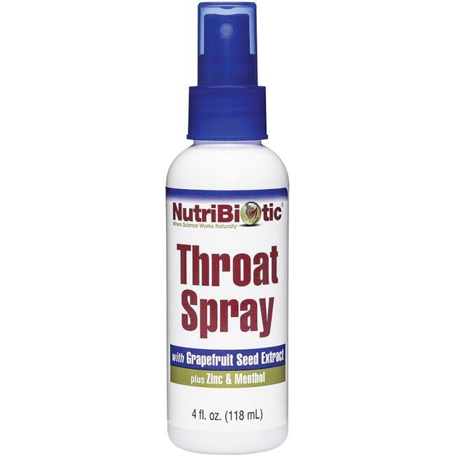 NutriBiotic Throat Spray with Zinc + Gse Vitamin 4 fl oz Liquid