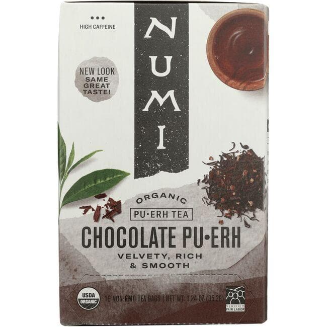 Numi Organic Tea Pu-erh - Chocolate | 16 Bags