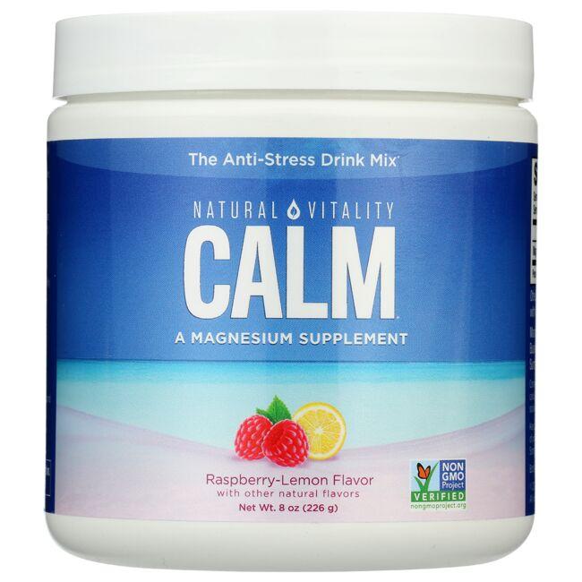 Natural Vitality Calm - Raspberry-Lemon Vitamin 8 oz Powder