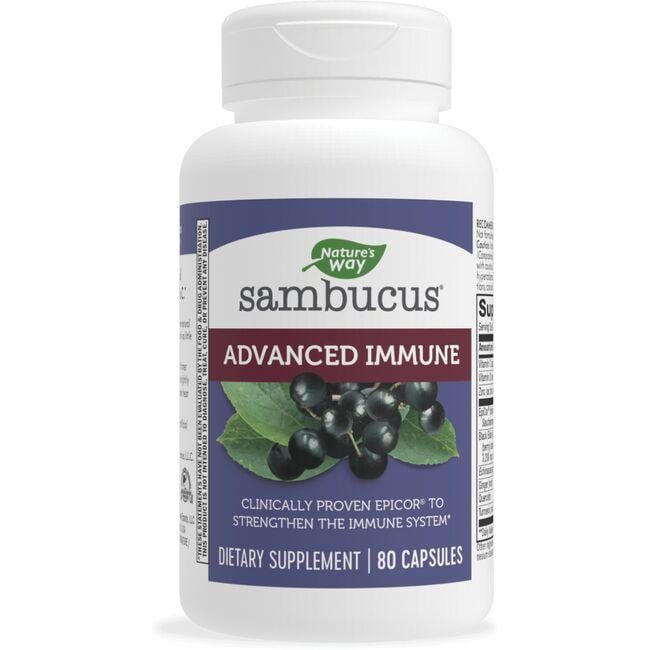 Natures Way Sambucus Advanced Immune Vitamin | 80 Caps