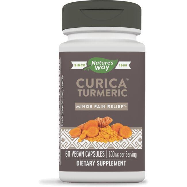 Natures Way Curica Turmeric Vitamin | 60 Vegan Caps