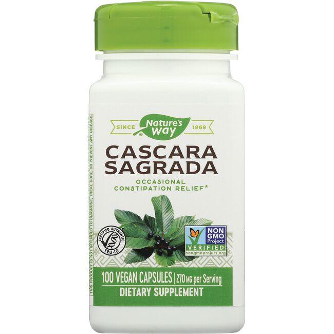 Natures Way Cascara Sagrada Vitamin 270 mg 100 Vegan Caps