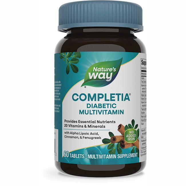 Completia Diabetic Multi-Vitamin - No Iron Added