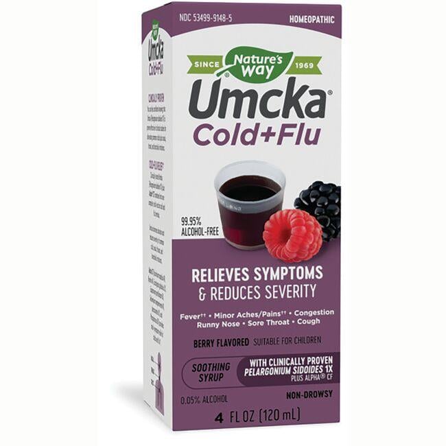 Umcka Cold & Flu Syrup - Berry