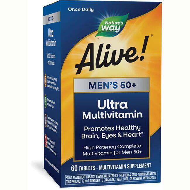 Alive! Men's 50+ Ultra Potency Complete Multivitamin