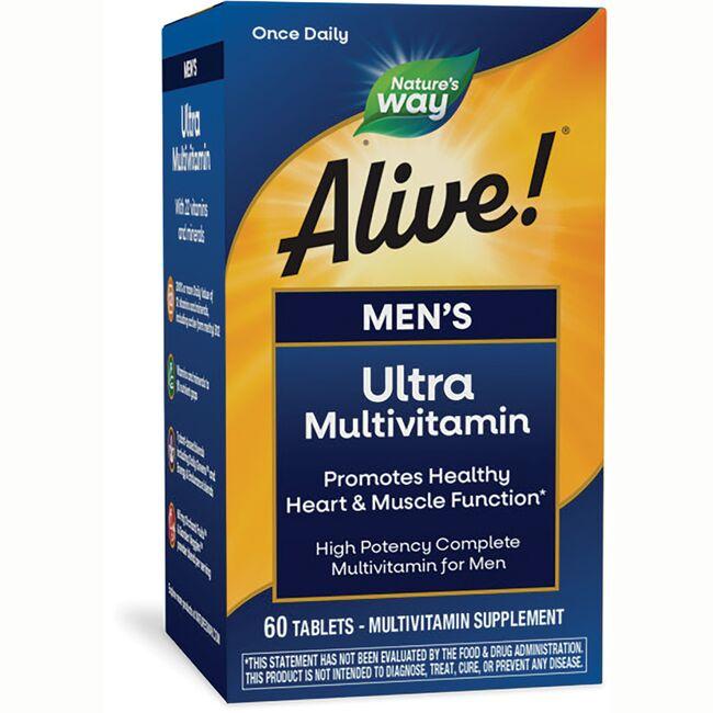 Alive! Men's Ultra Potency Complete Multivitamin