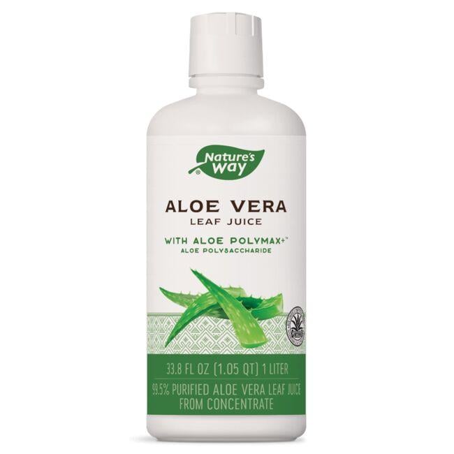 Natures Way Aloe Vera Leaf Juice 33.8 fl oz Liquid