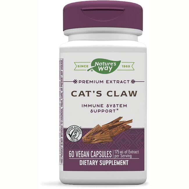 Natures Way Cats Claw Standardized Vitamin | 175 mg | 60 Caps