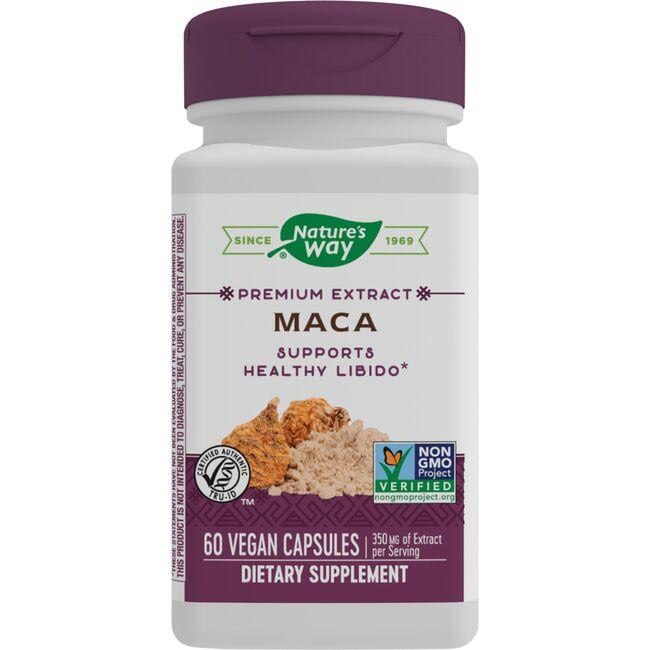 Natures Way Maca Standardized Vitamin | 60 Caps