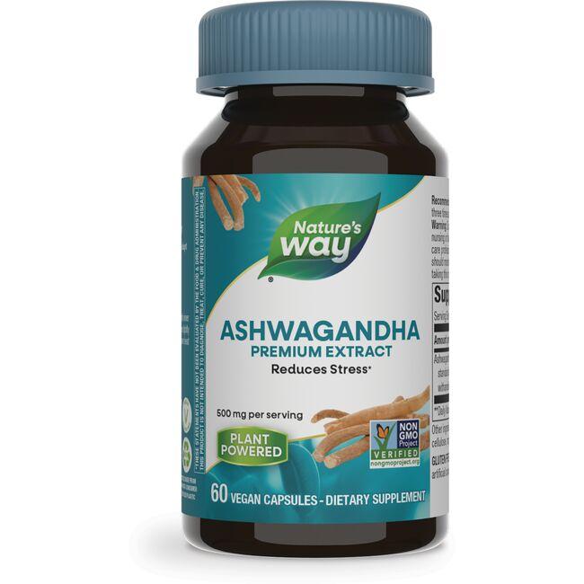 Natures Way Ashwagandha Vitamin | 500 mg | 60 Vegan Caps