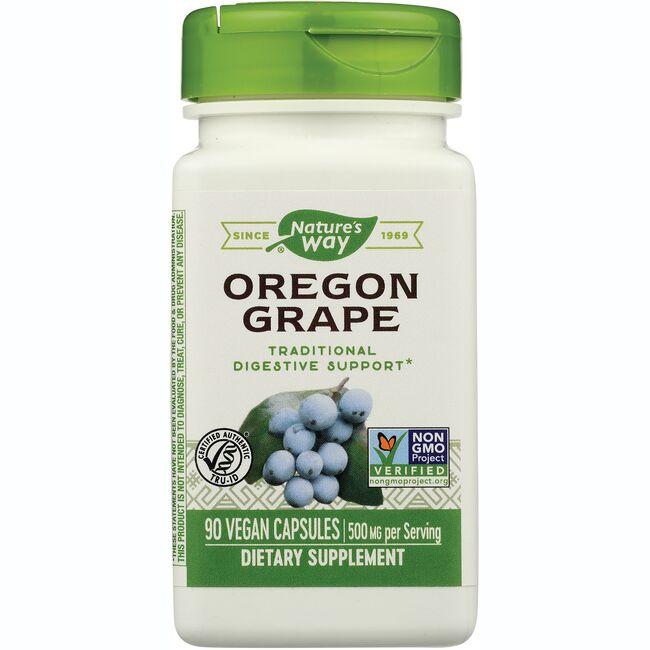Natures Way Oregon Grape Vitamin | 500 mg | 90 Vegan Caps